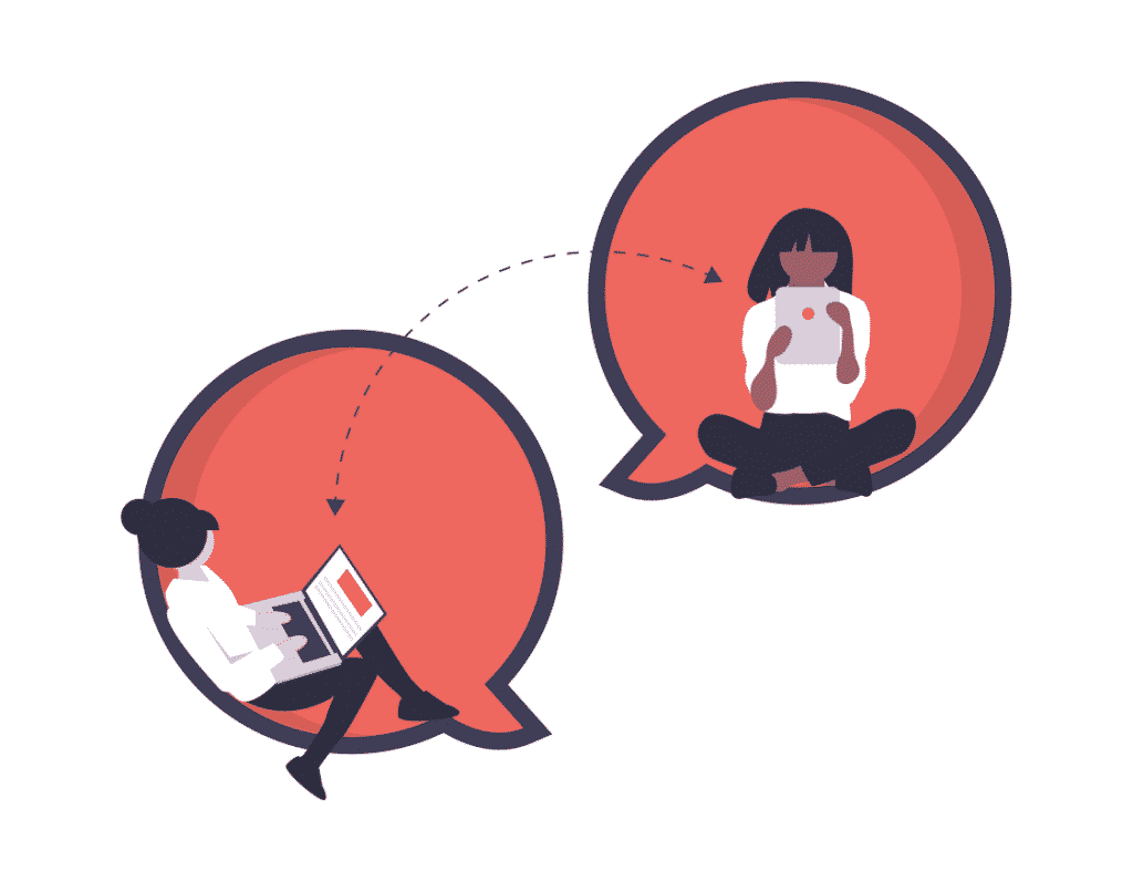natural language processing customers talking to each other with computers
