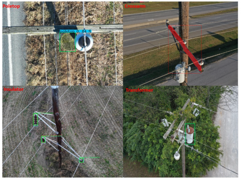 automating utility pole recognition images