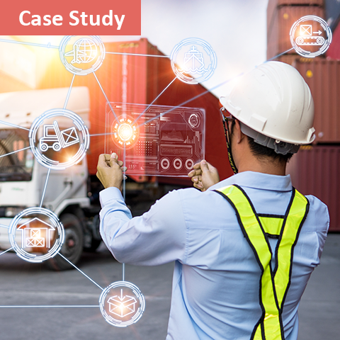 data points on a truck transportation machine learning solutions